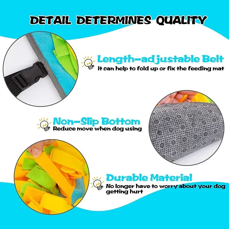Interactive Snuffle Feeding Mat